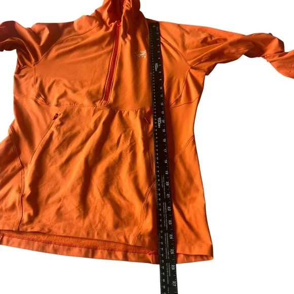 Arc'teryx Aptin Zip Hoody Men’s outdoor bright colored 1/2 zip SZ M - Picture 8 of 9
